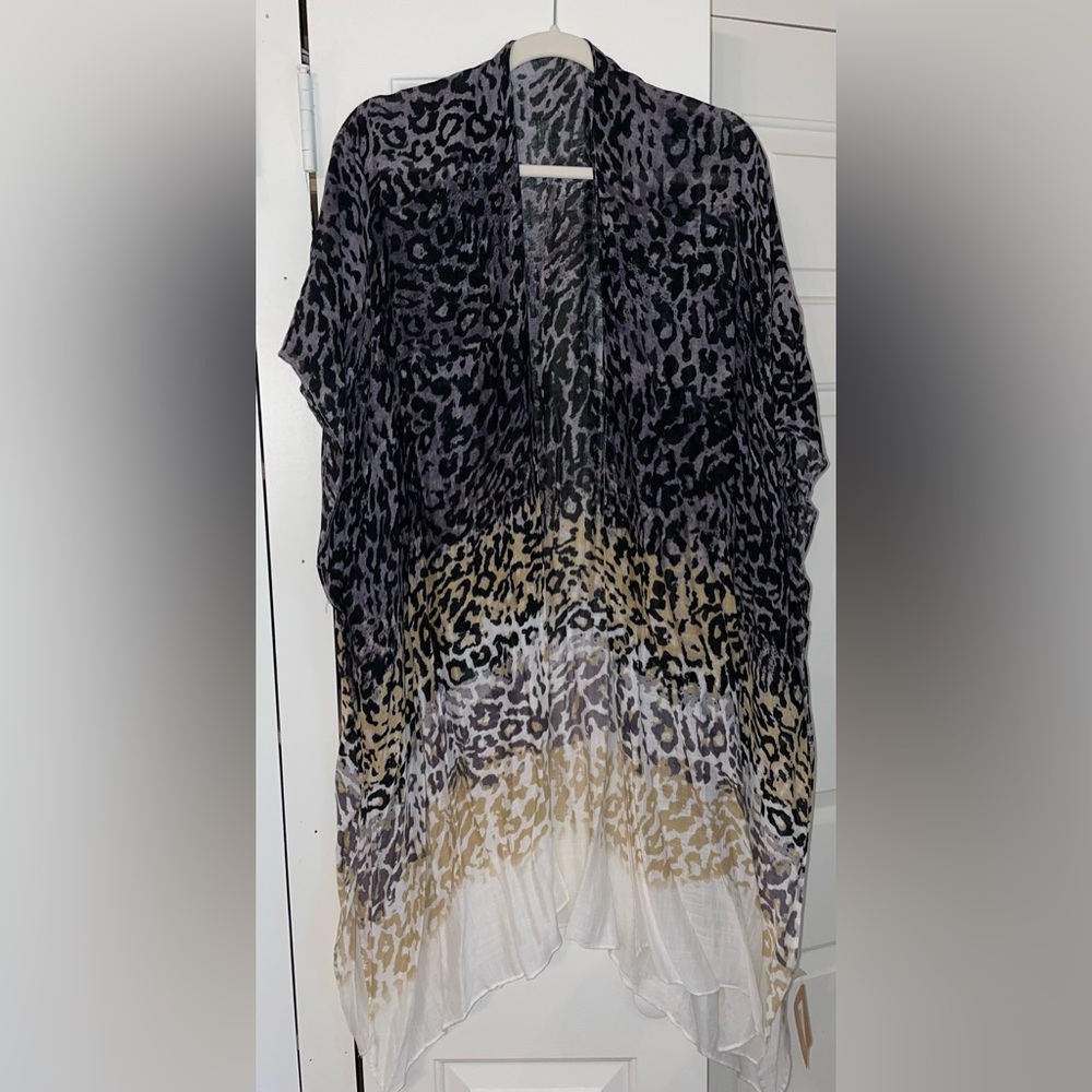 leopard kimono